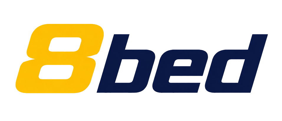 8 bed homepage logo